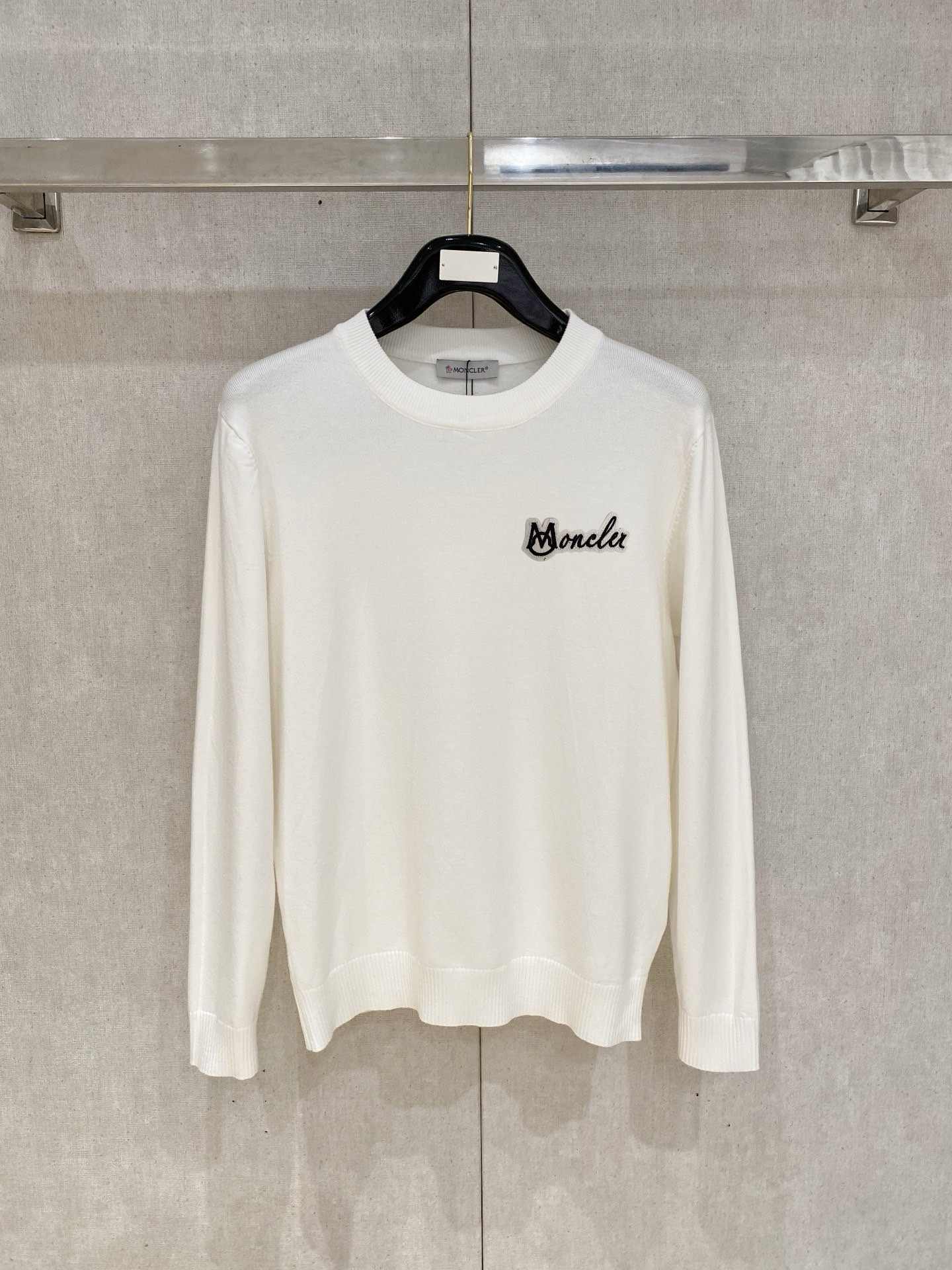 Moncler Logo Wool Sweater