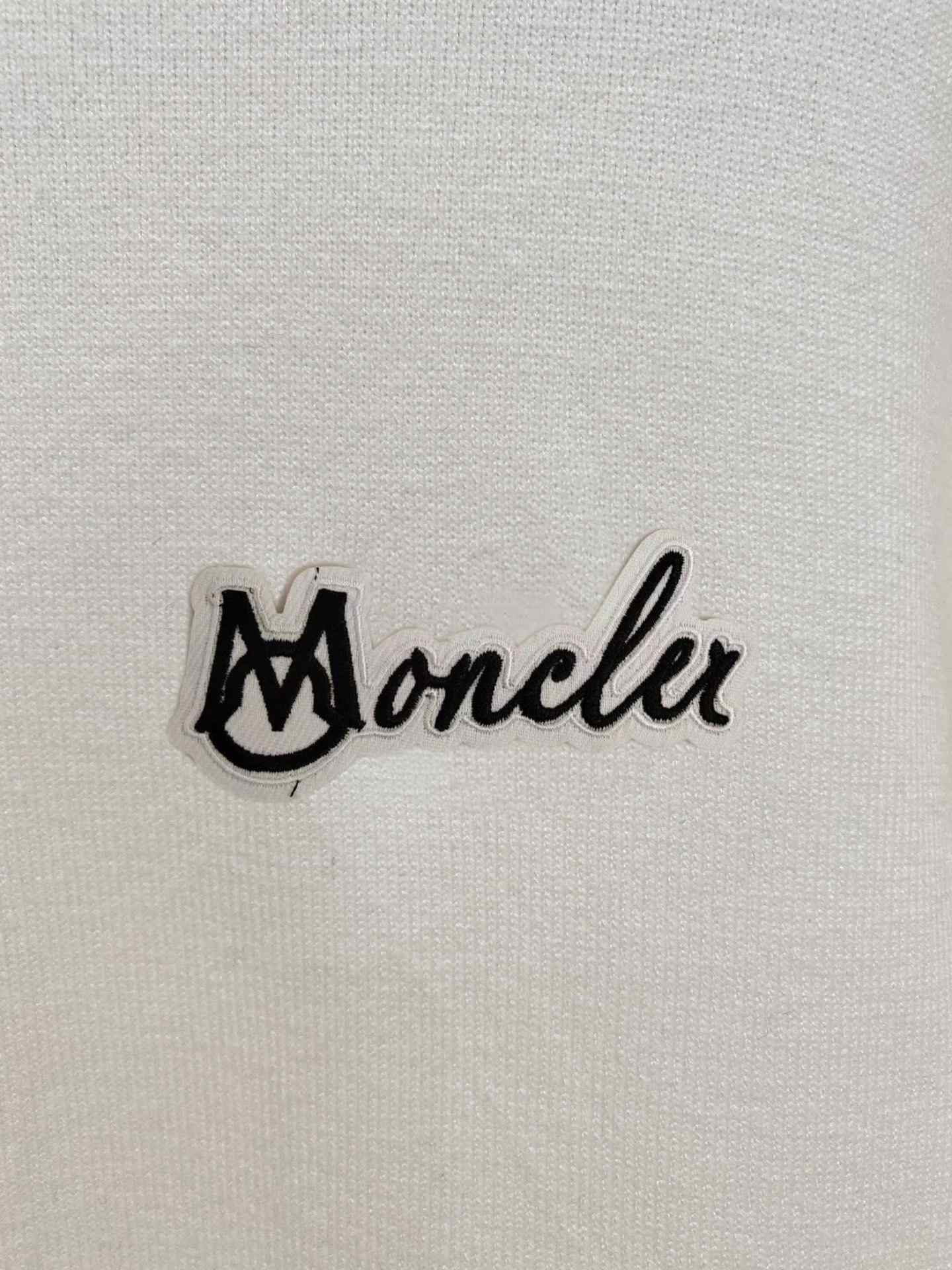 Moncler Logo Wool Sweater