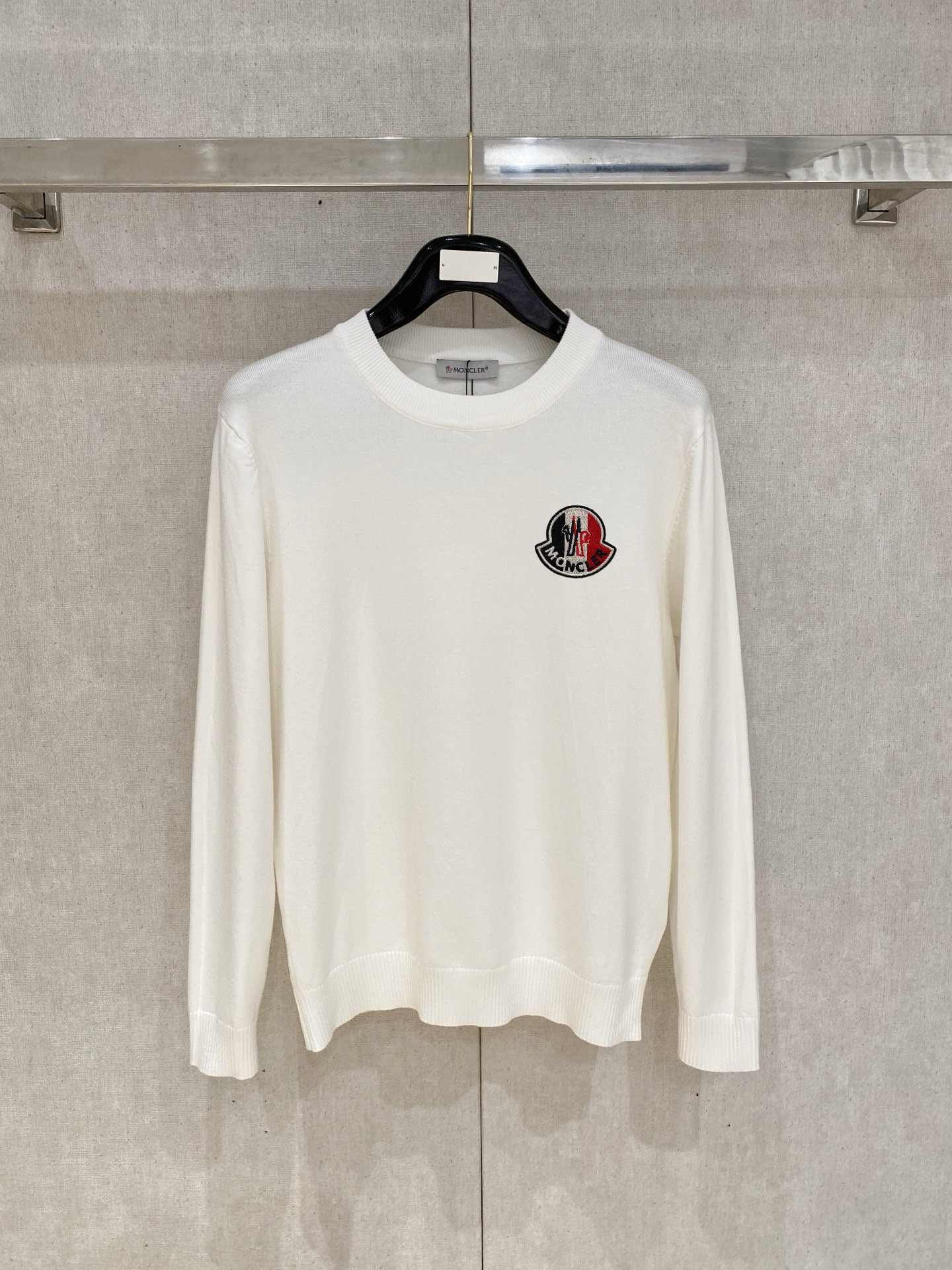 Moncler Logo Wool Sweater