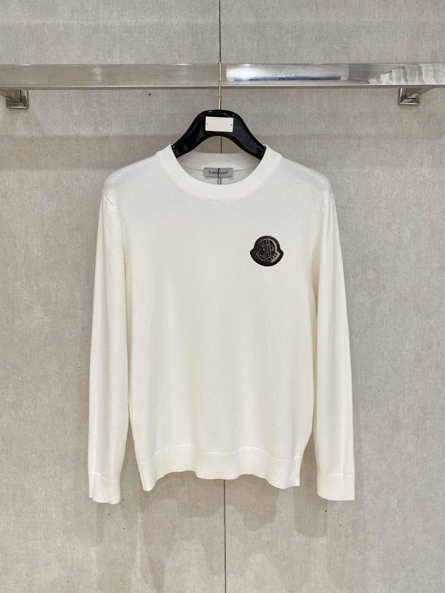 Moncler Logo Wool Sweater