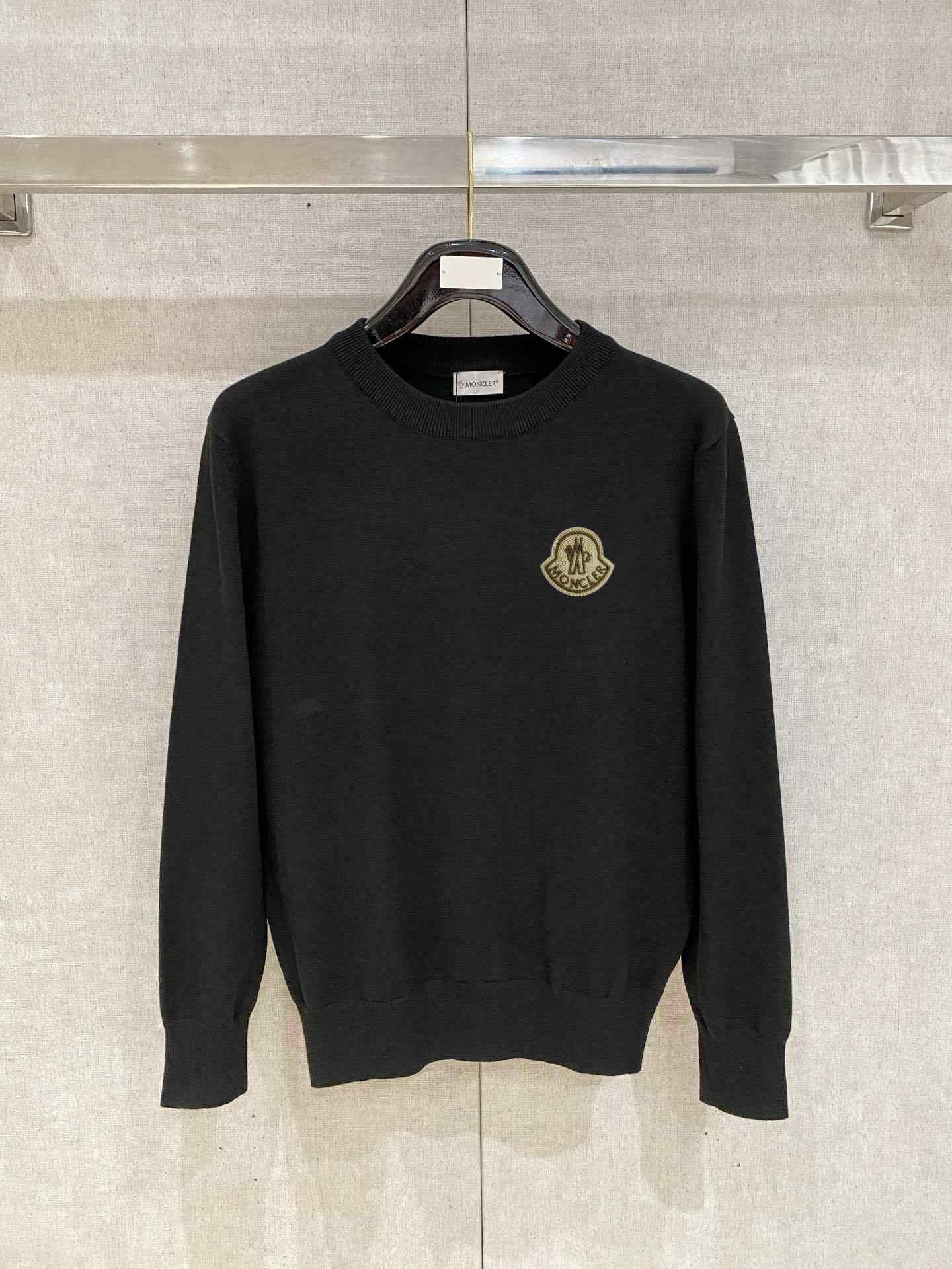 Moncler Logo Wool Sweater