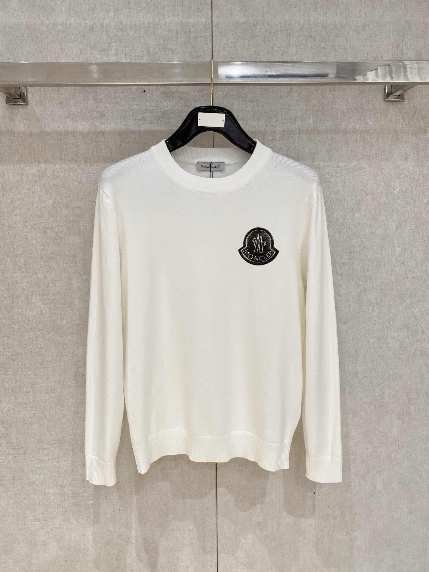 Moncler Logo Wool Sweater