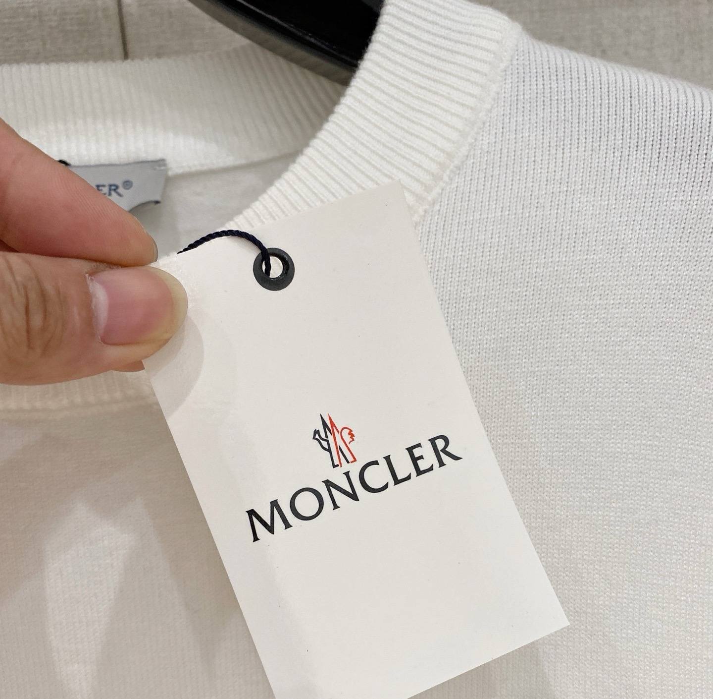 Moncler Logo Wool Sweater