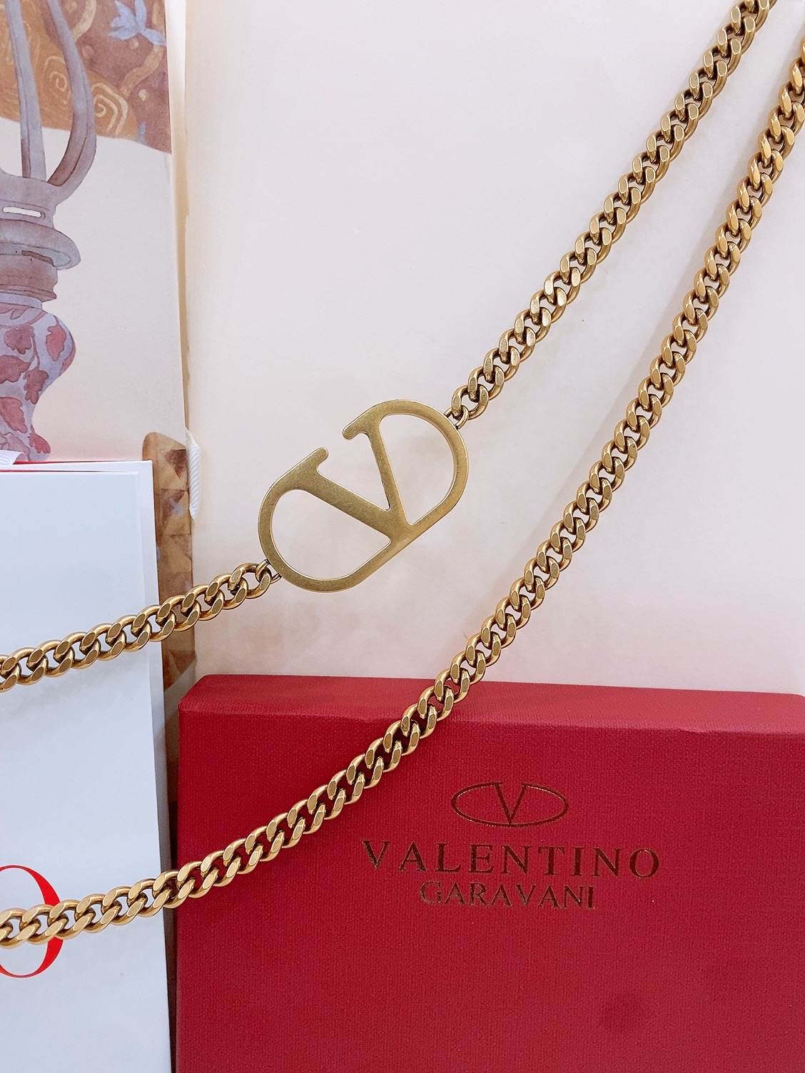 Valentino Chain Belt