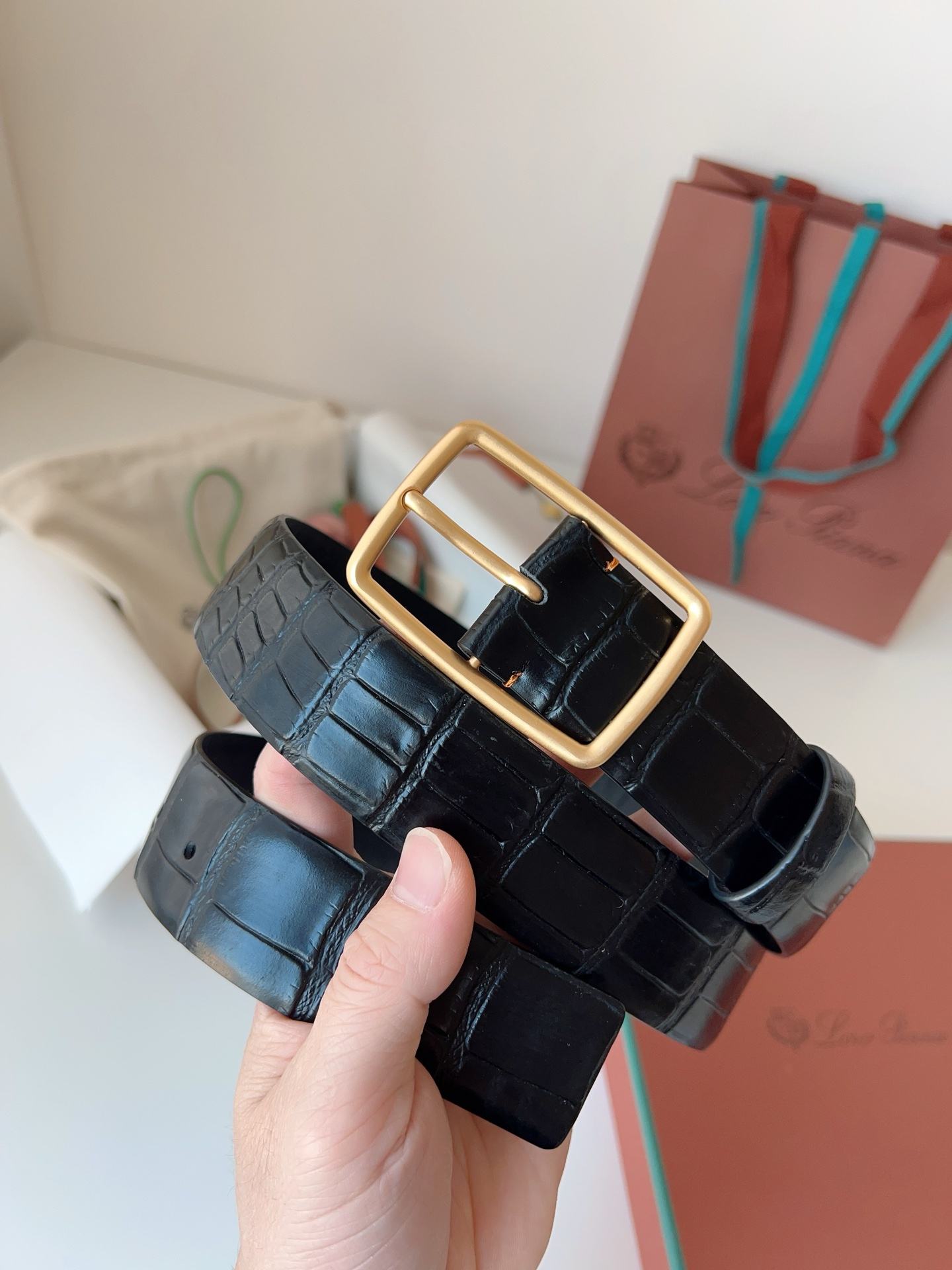 Loro Piana Belt – 35mm