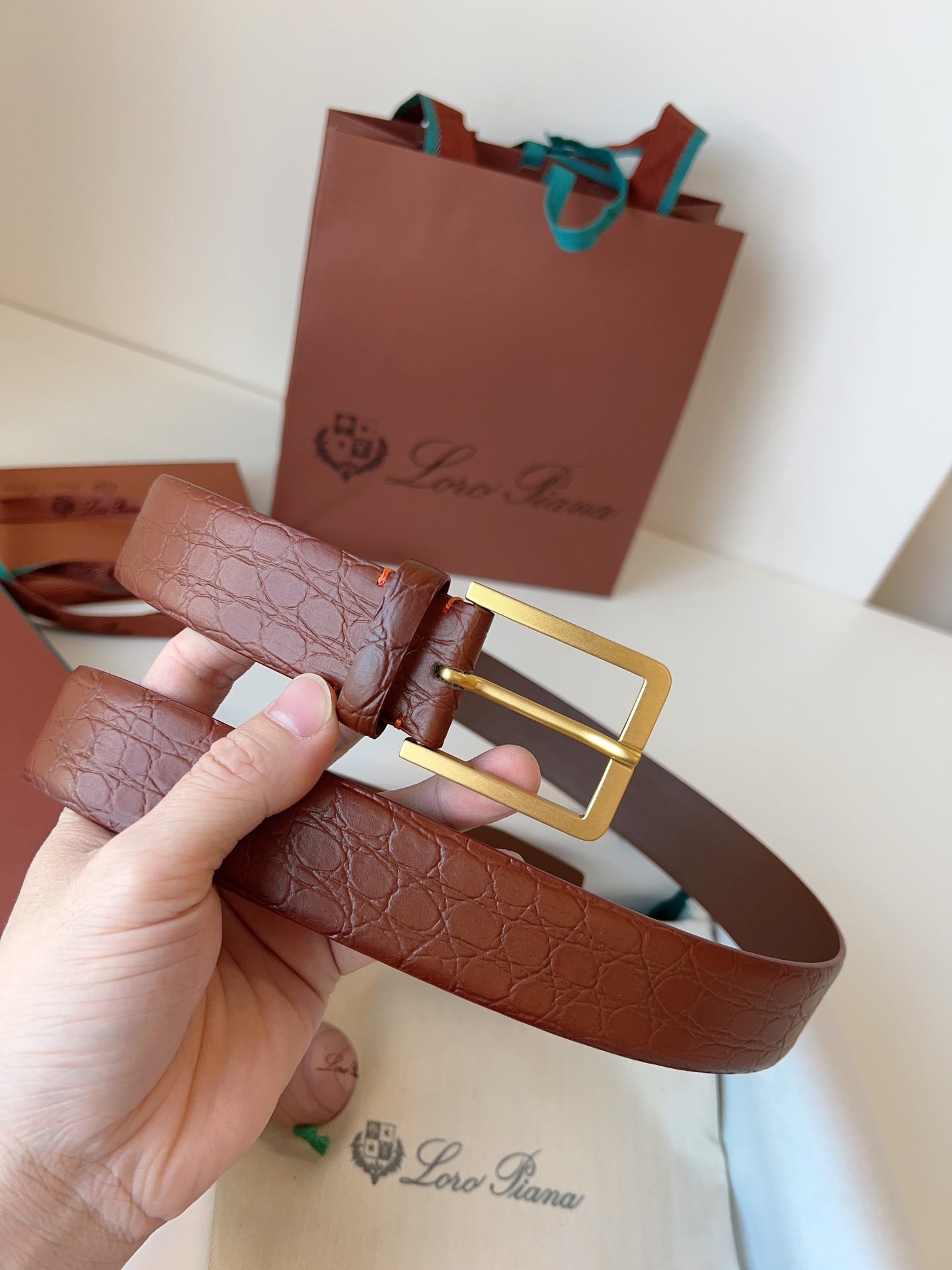 Loro Piana Belt – 35mm