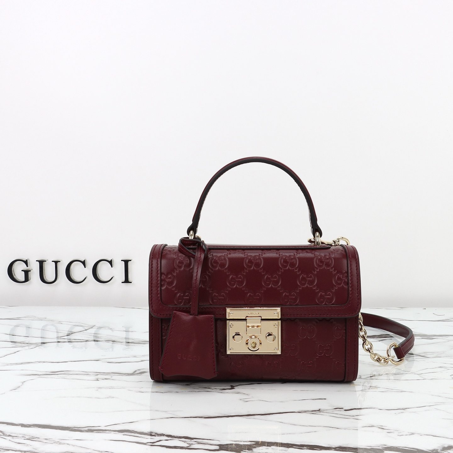 Gucci Padlock Small Top Handle Bag — 848884