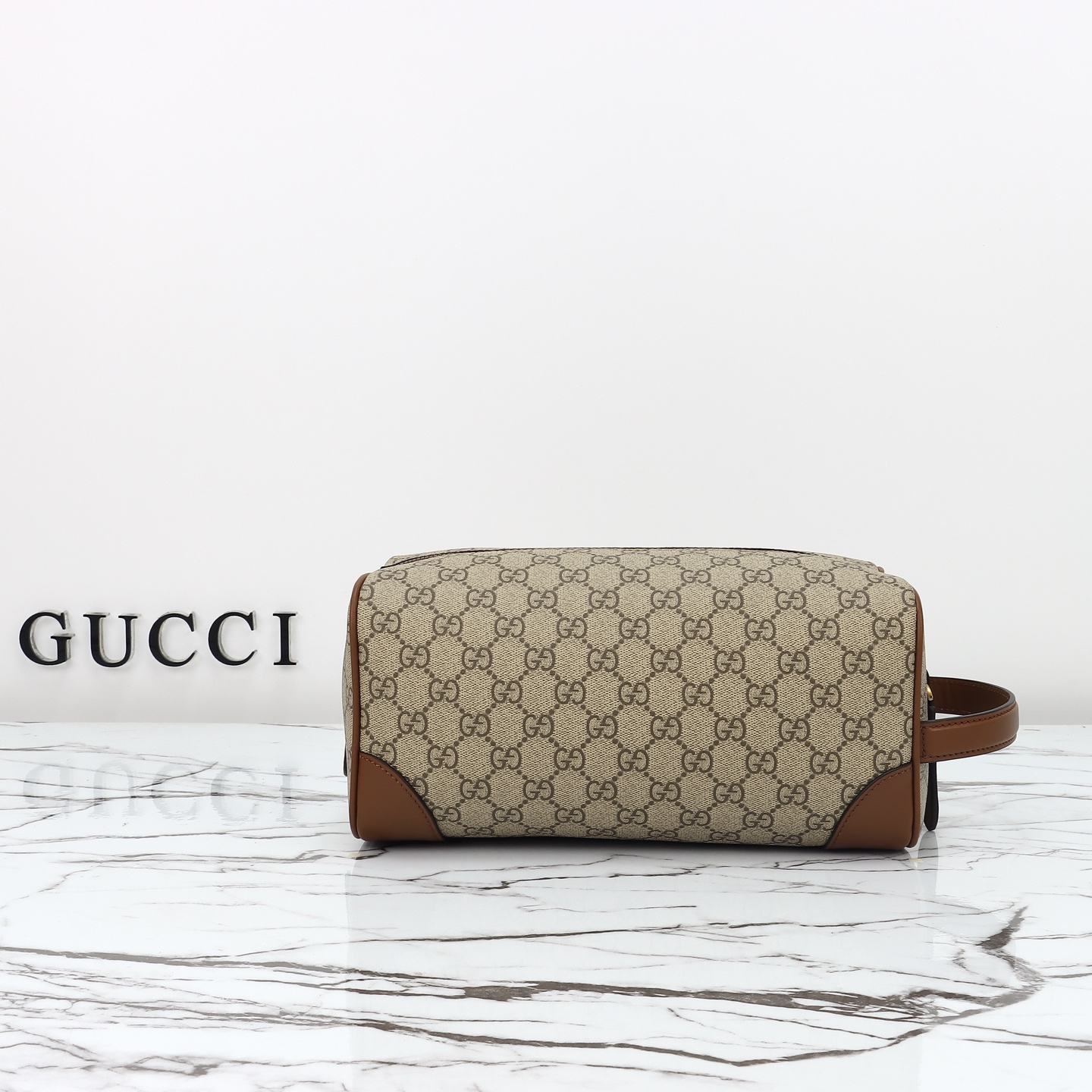 Gucci GG Emblem Medium Toiletry Case — 821163