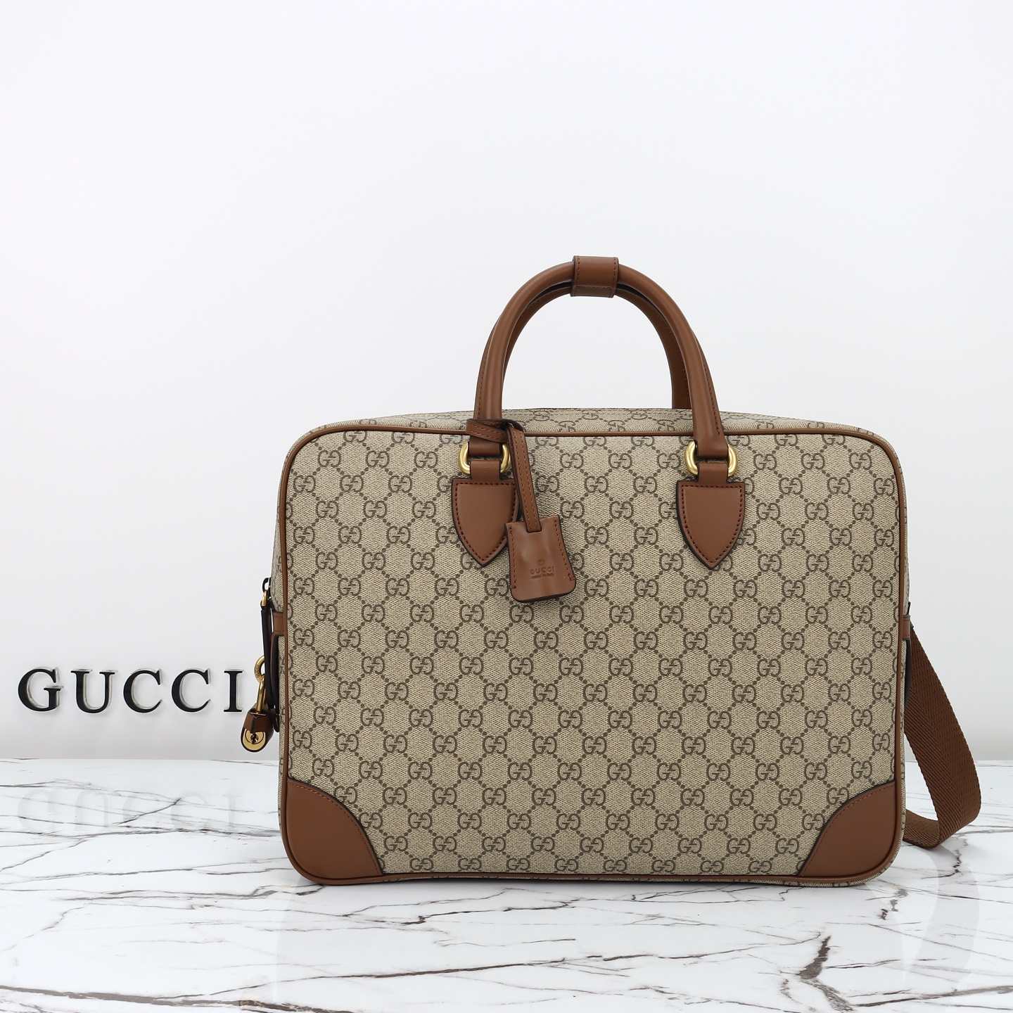 Gucci Structured Top-Handle Briefcase — 821149