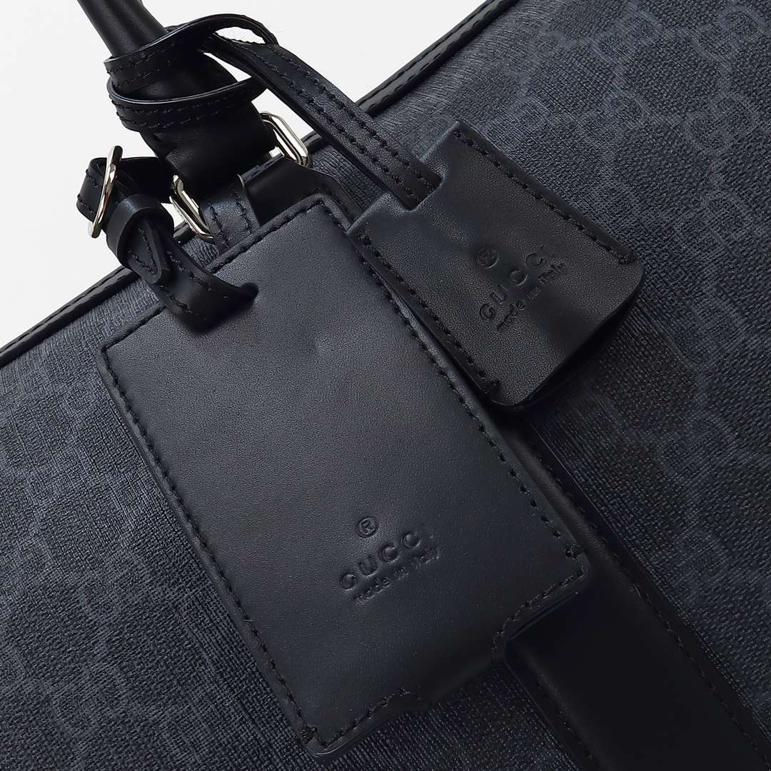 Gucci GG Black Medium Duffle Bag — 792074