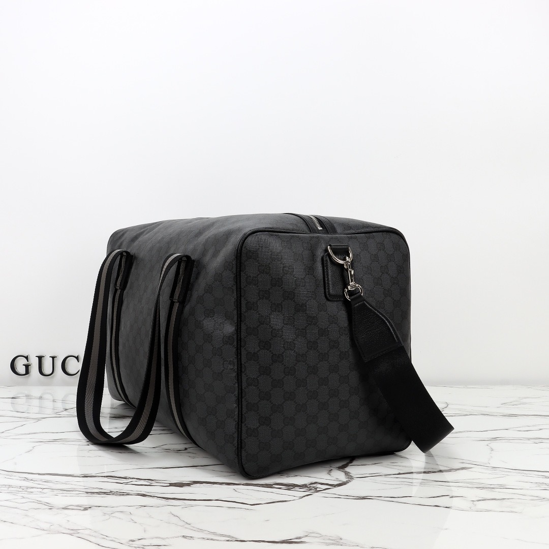Gucci Medium Duffle Bag with Web — A00BC5