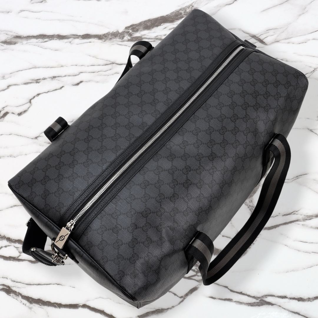 Gucci Medium Duffle Bag with Web — A00BC5