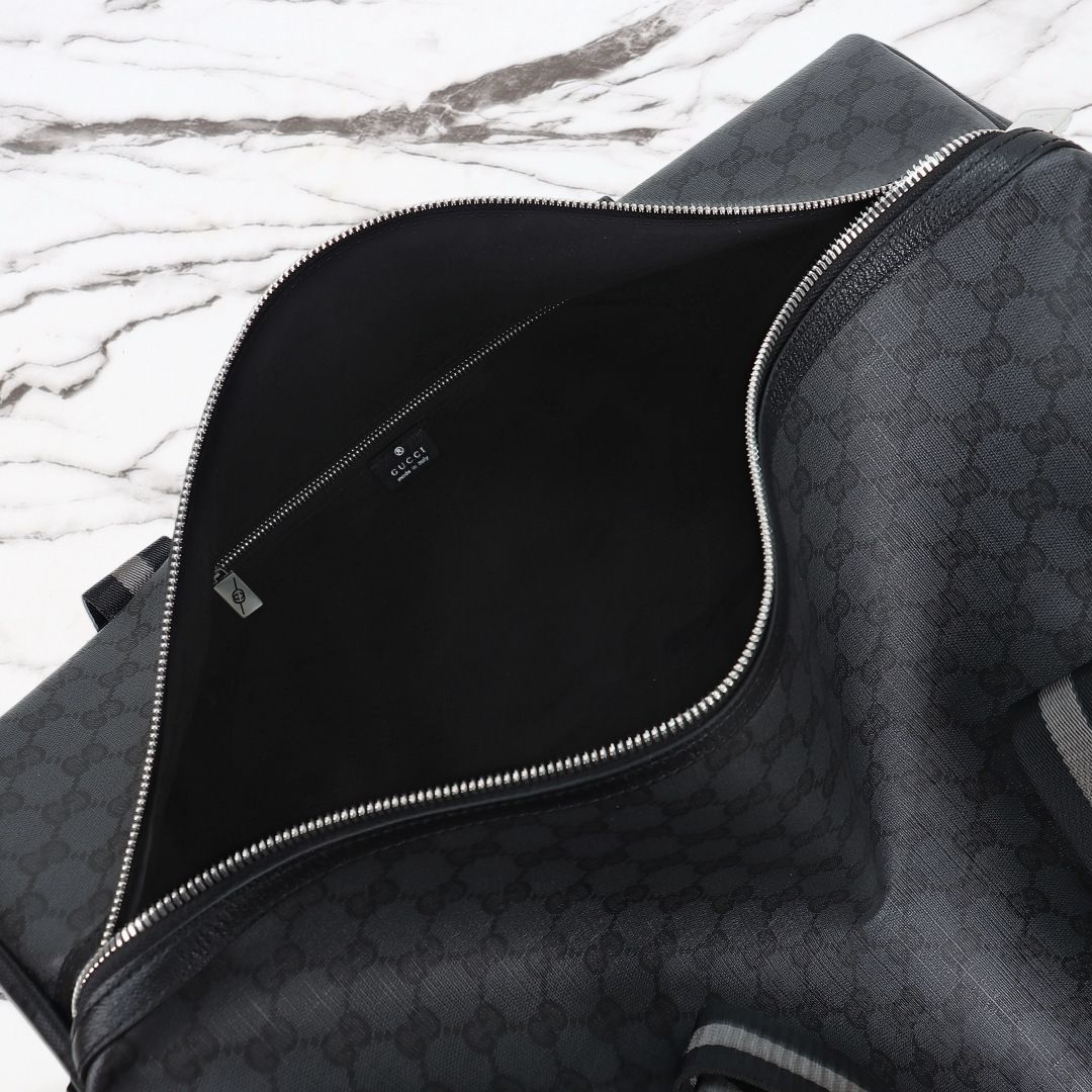 Gucci Medium Duffle Bag with Web — A00BC5