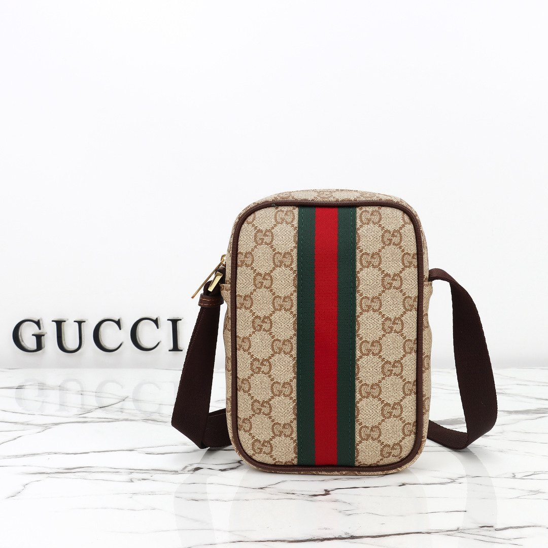 Gucci GG Mini Bag with Web — A002SJ