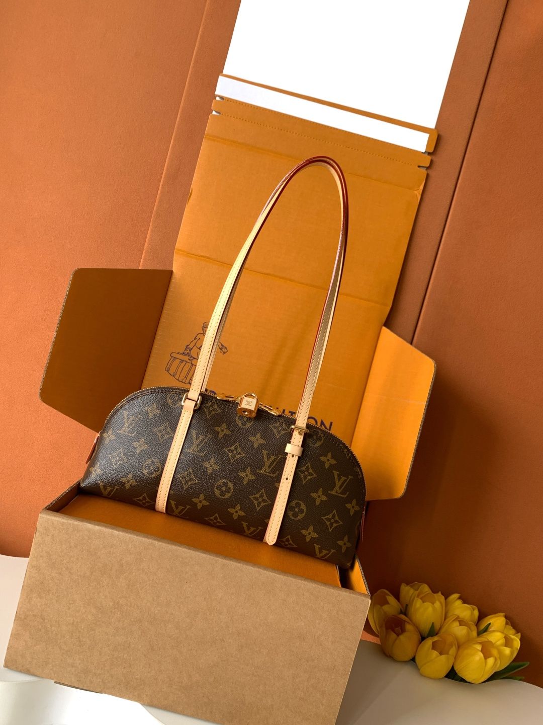 Louis Vuitton Squire East West-Style Shoulder Bag โ M28953