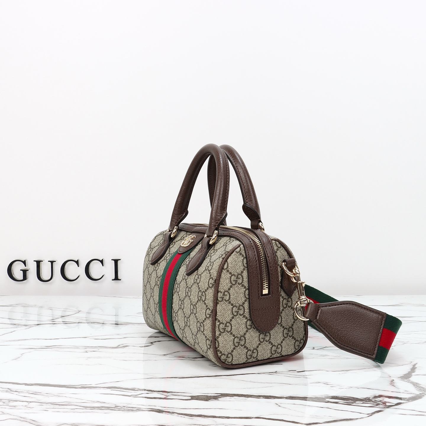 Gucci Ophidia small boston bag — 841294