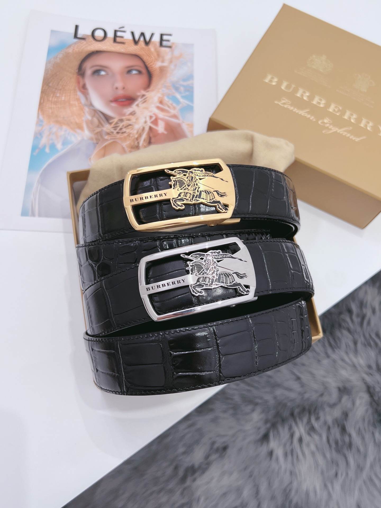 Burberry Belt – 35mm