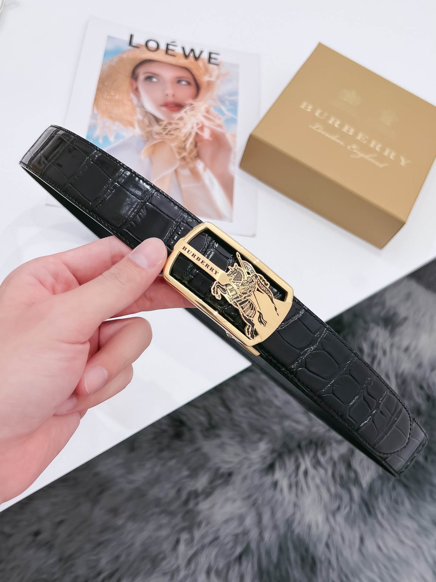 Burberry Belt – 35mm