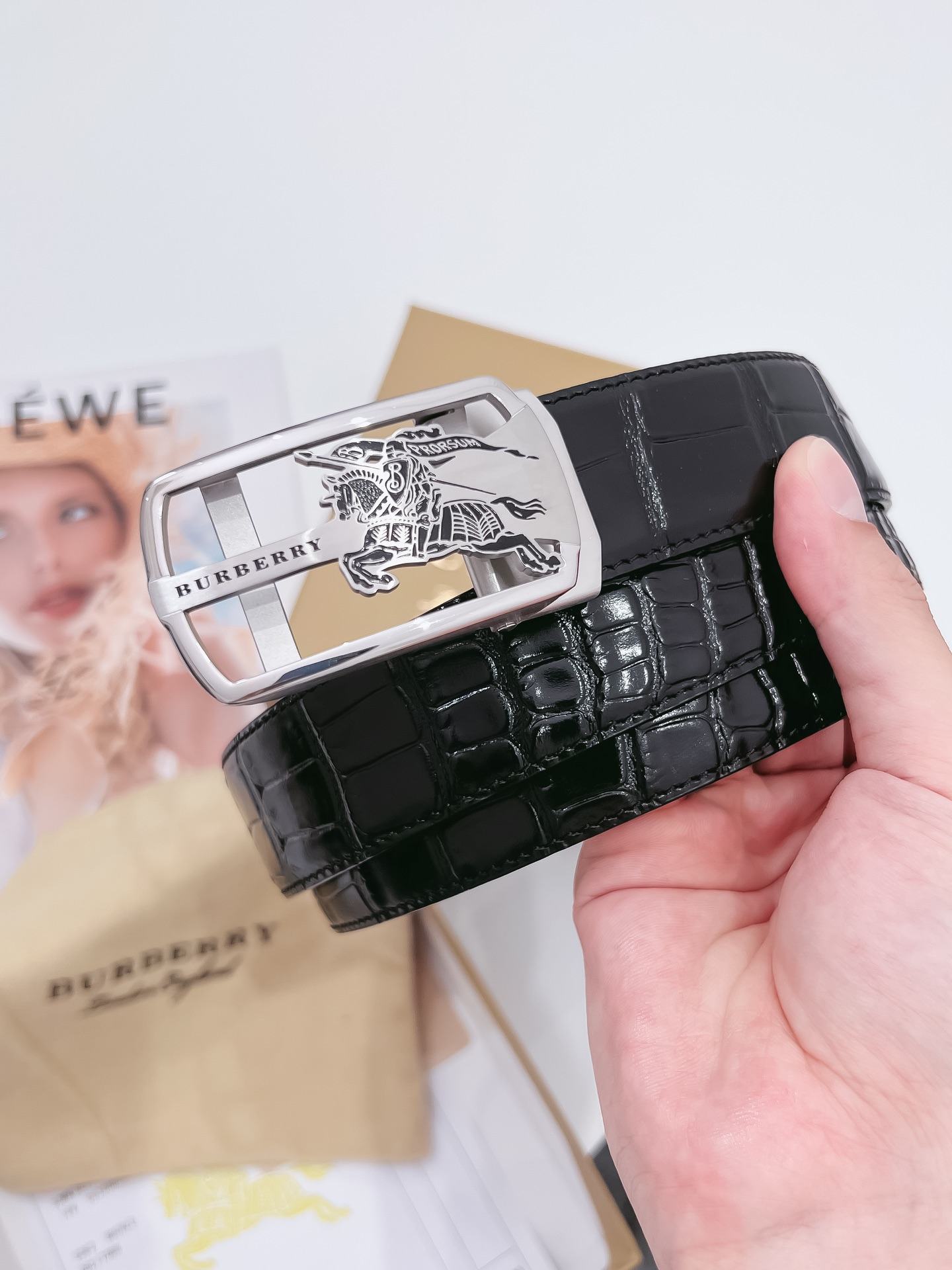 Burberry Belt – 35mm