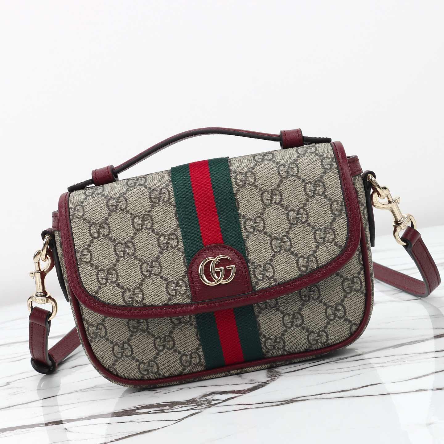 Gucci Ophidia Small Top Handle Bag — 836843