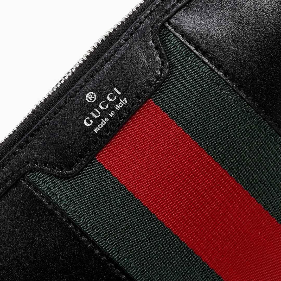Gucci Mega Web Trademark Small Toiletry Case — 875159