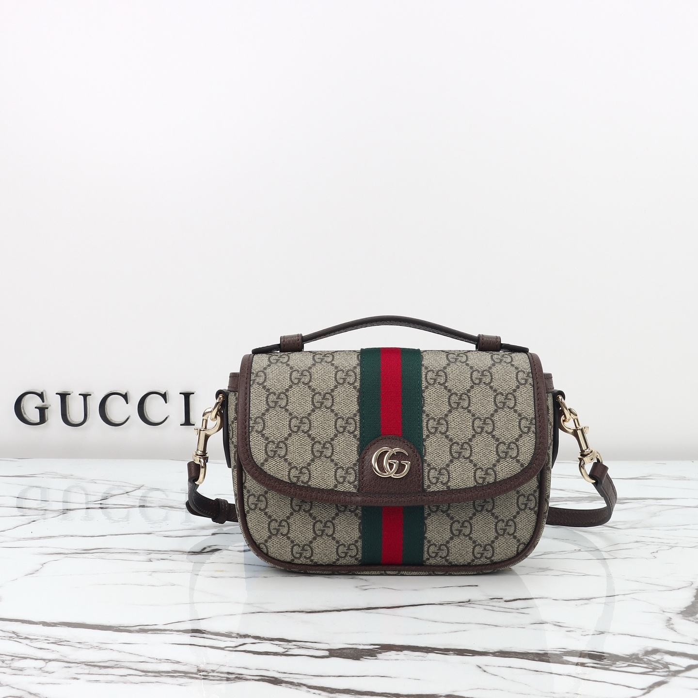 Gucci Ophidia Small Top Handle Bag — 836843