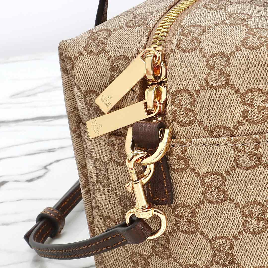 Gucci Mini Boston Bag with Web — 876057