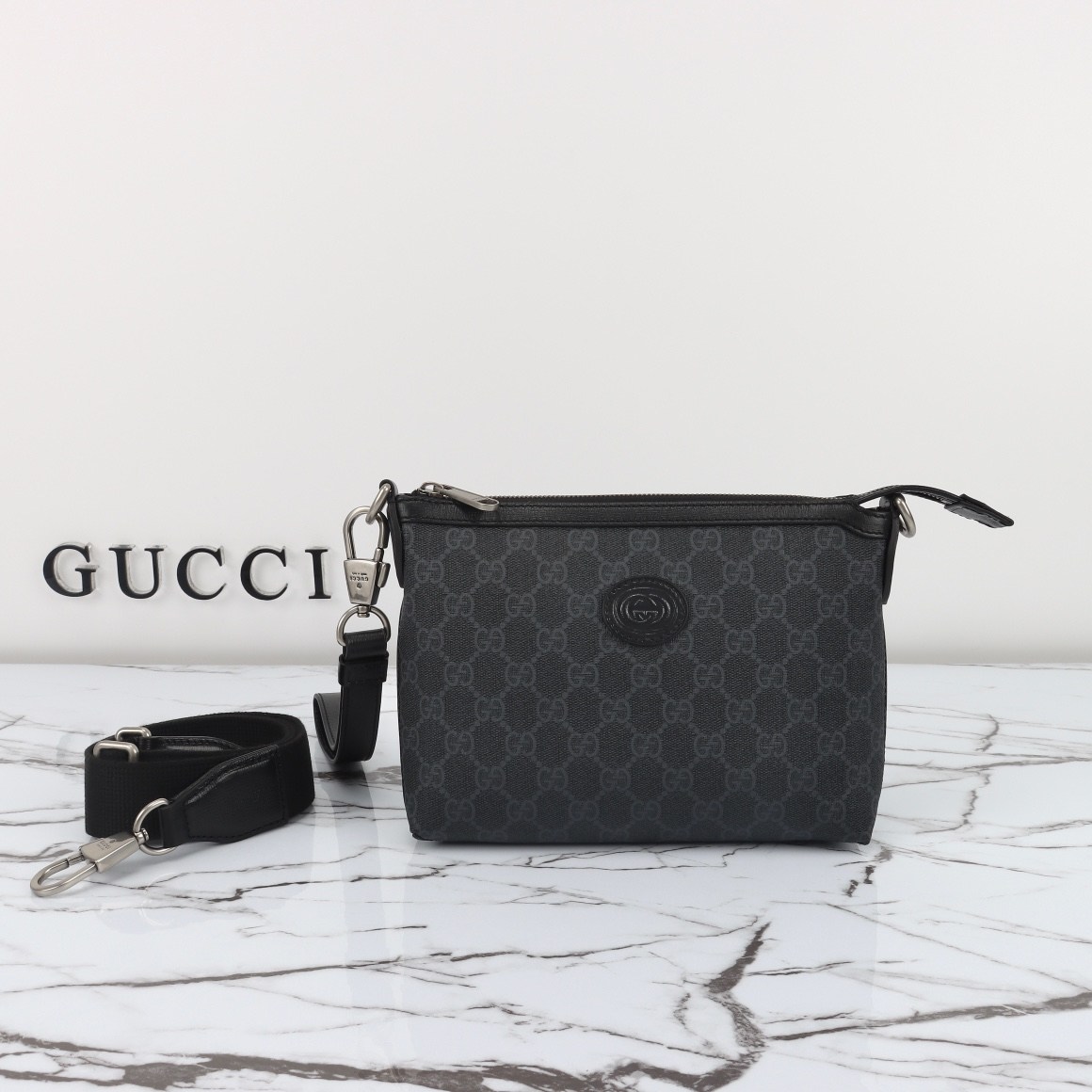 Gucci GG-Pattern Crossbody Bag — 760021