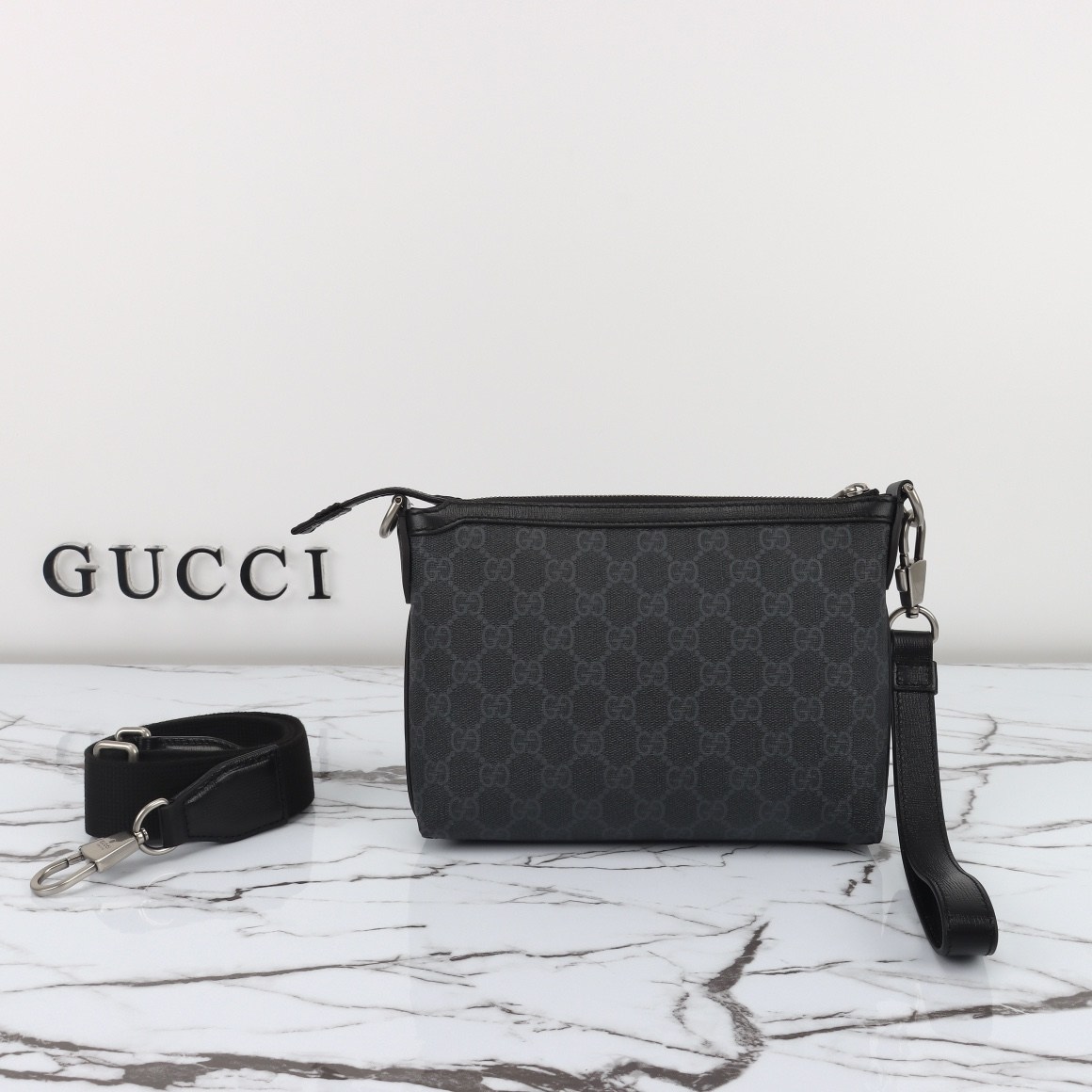 Gucci GG-Pattern Crossbody Bag — 760021
