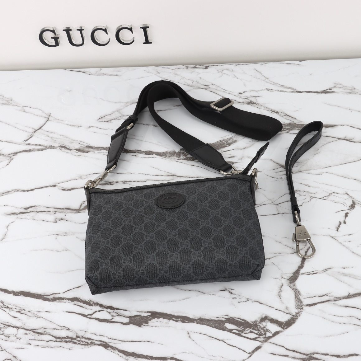 Gucci GG-Pattern Crossbody Bag — 760021