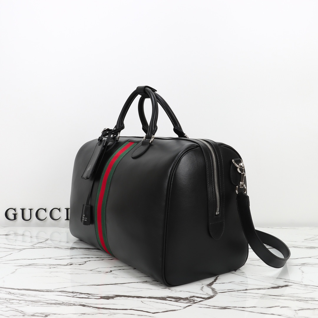 Gucci Web Trademark Medium Duffle Bag — 866979