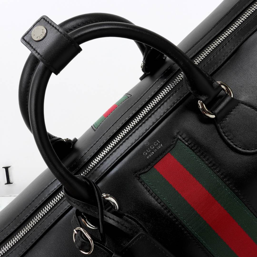 Gucci Web Trademark Medium Duffle Bag — 866979
