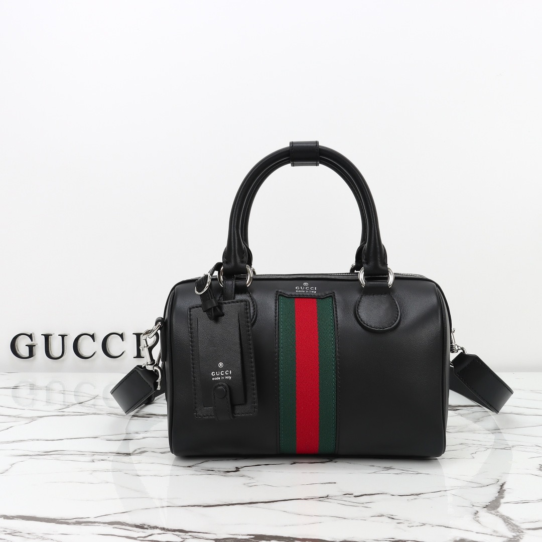 Gucci Web Trademark Small Duffle Bag — 866980, Product 25219