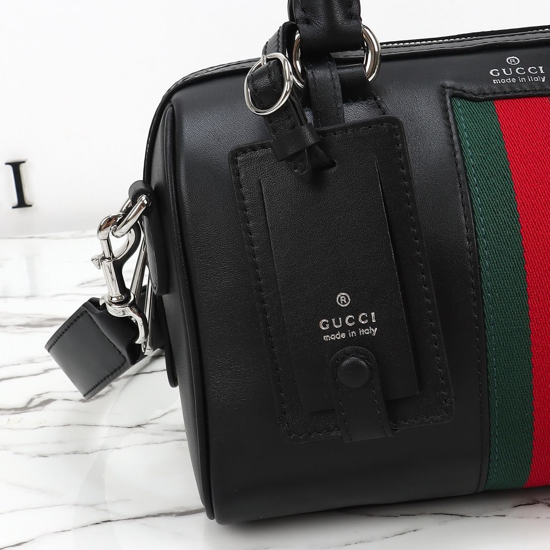 Gucci Web Trademark Small Duffle Bag — 866980