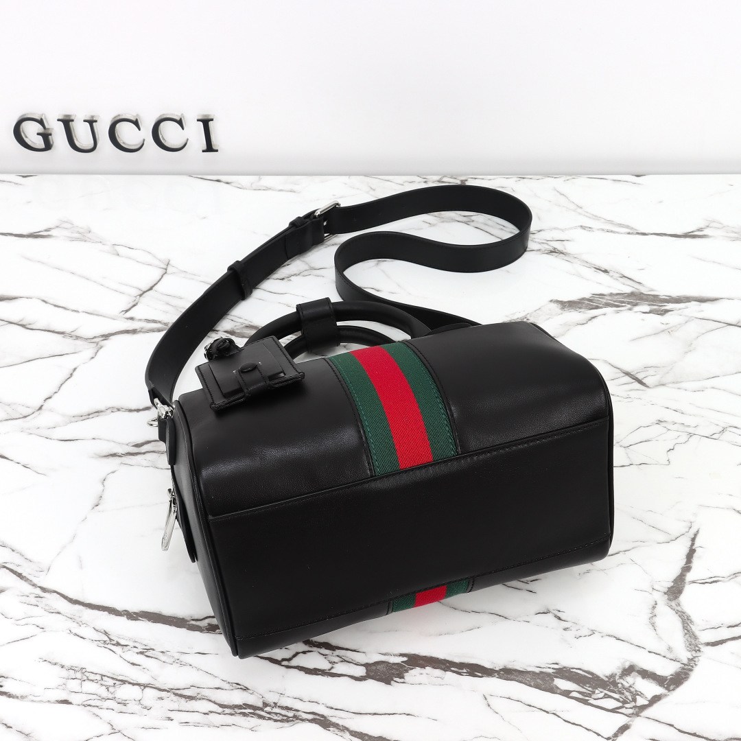 Gucci Web Trademark Small Duffle Bag — 866980