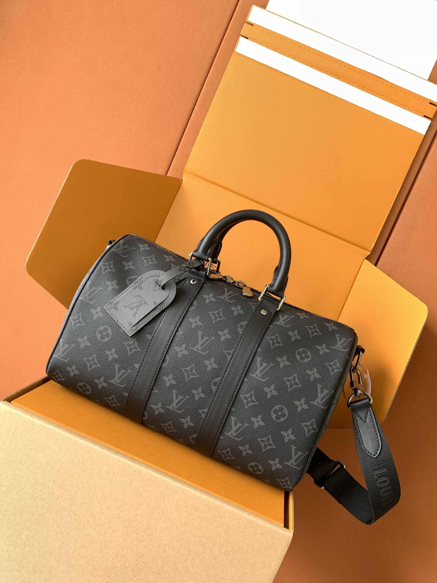 Louis Vuitton Keepall-Style Barrel Duffel โ M46655