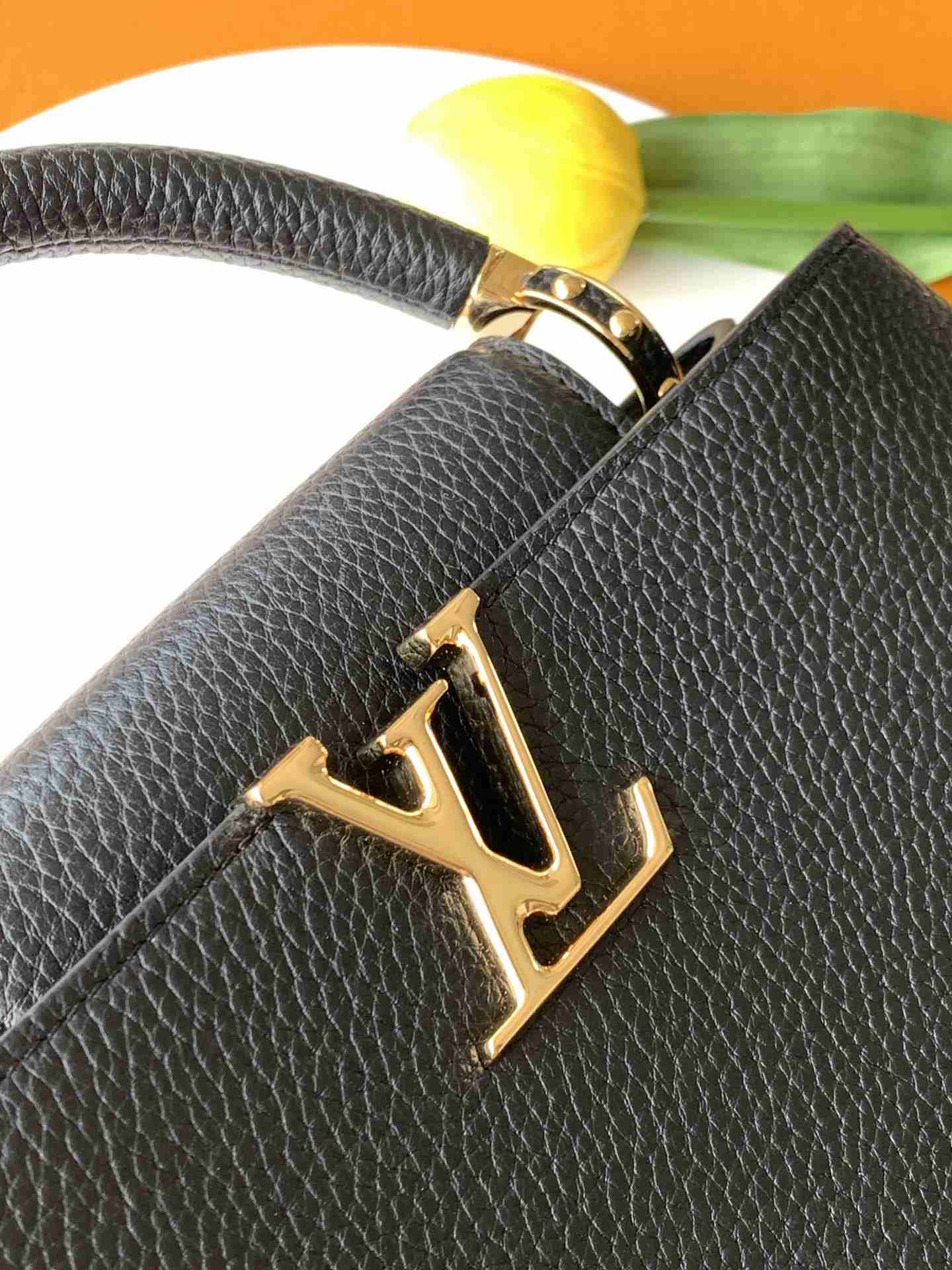 Louis Vuitton Capucines-Style Top-Handle Bag — M24698