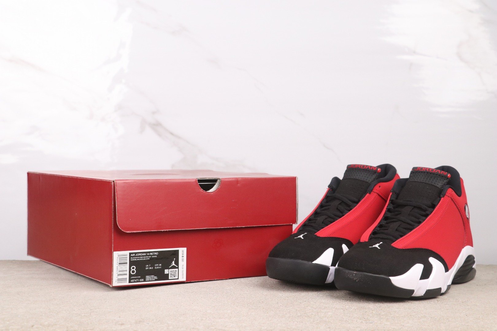 Air Jordan 14 “Gym Red” 487471-006