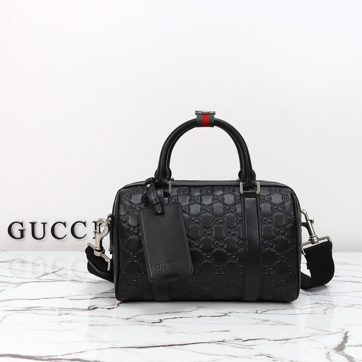 Gucci GG Emblem Small Duffle Bag — 855789, Product 25336