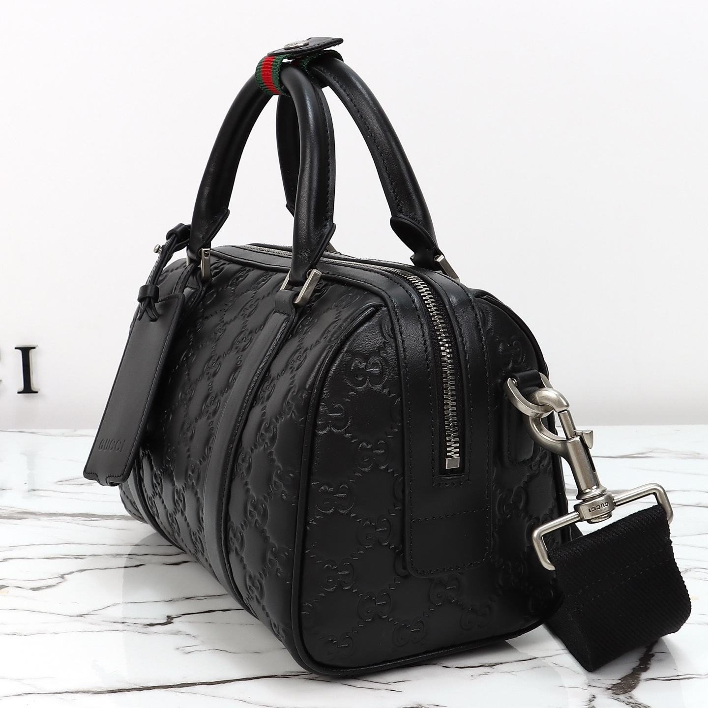 Gucci GG Emblem Small Duffle Bag — 855789