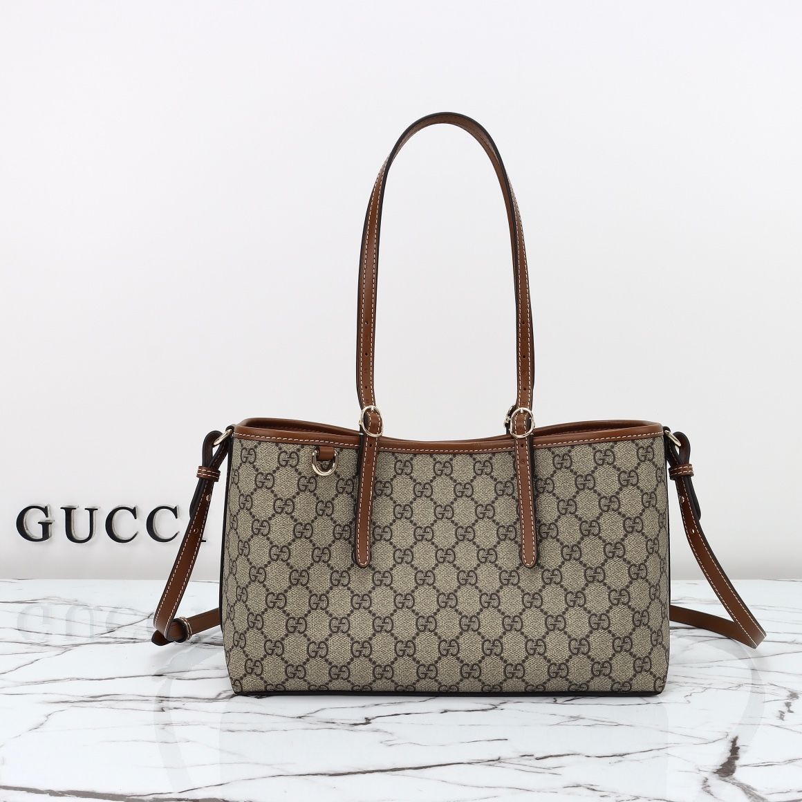 Gucci GG Emblem Tote Bag — 815214