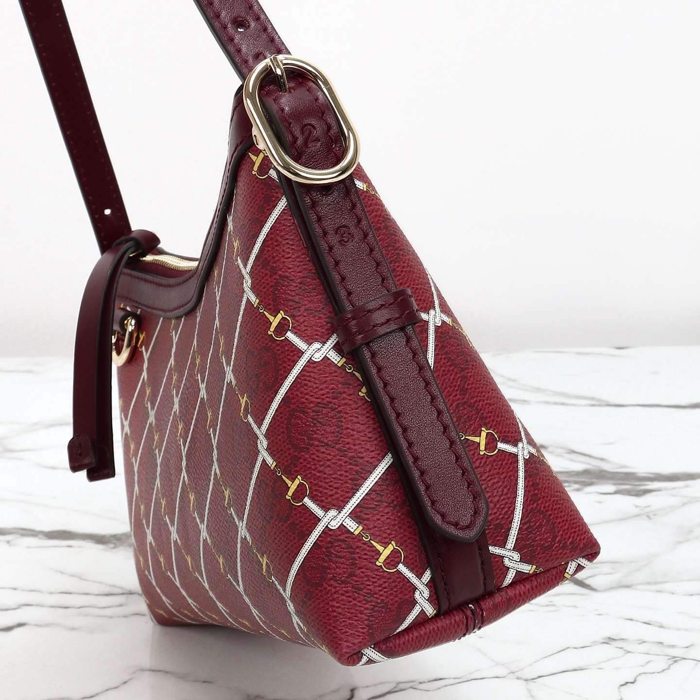Gucci GG Emblem Small Shoulder Bag — 847450