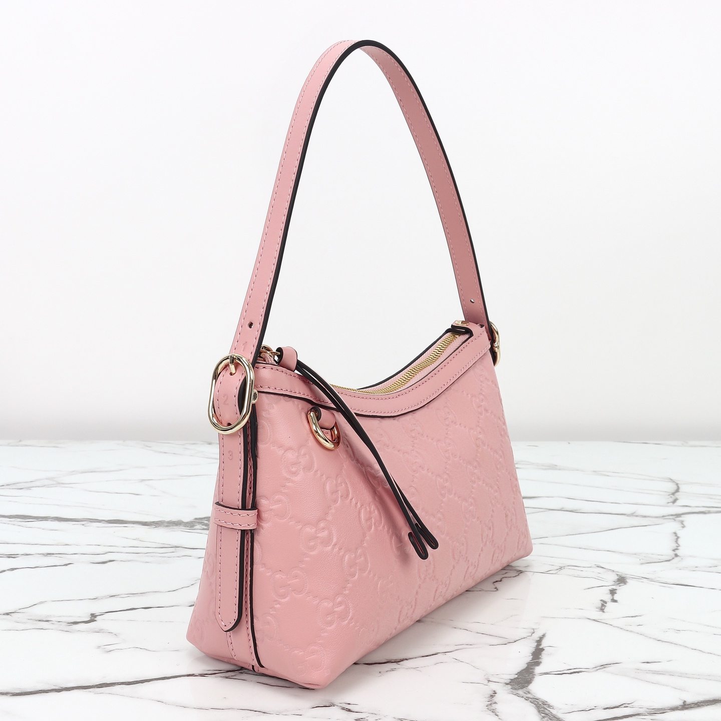 Gucci GG Emblem Small Shoulder Bag — 847450