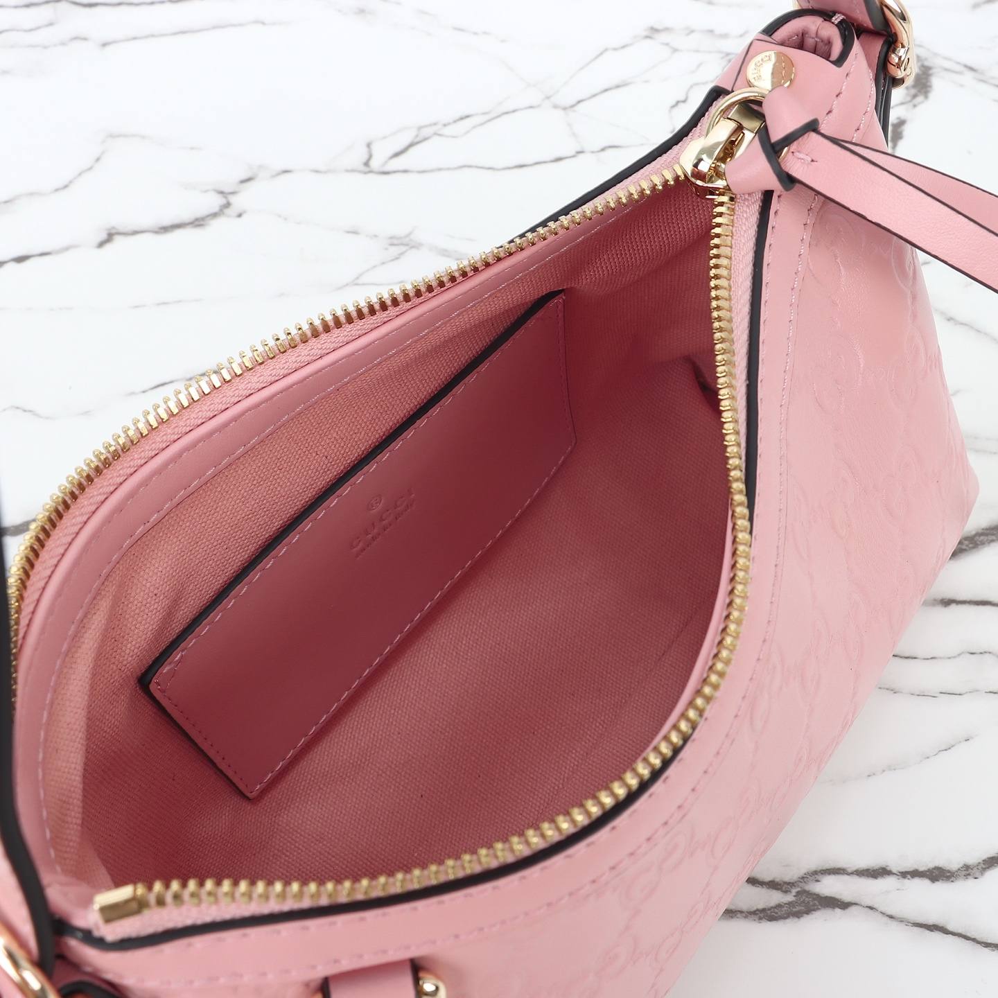 Gucci GG Emblem Small Shoulder Bag — 847450