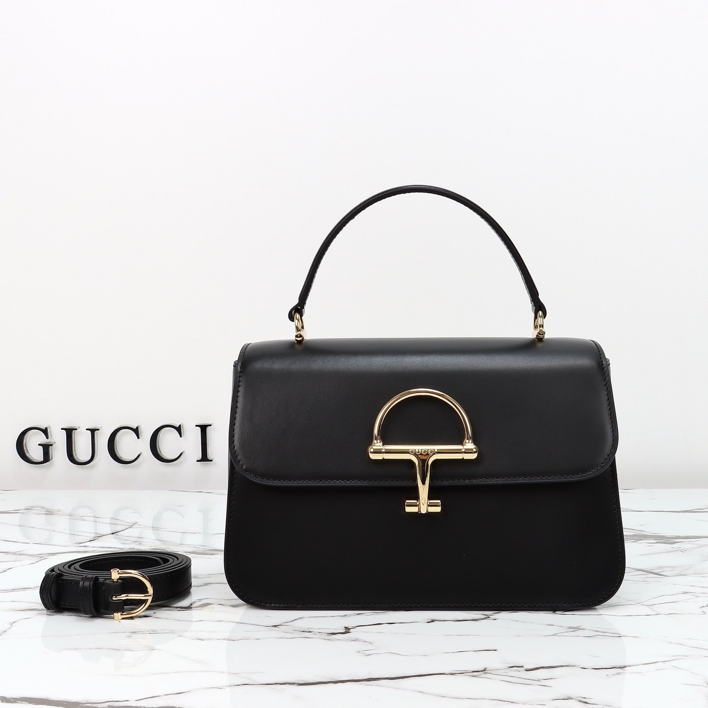 Gucci Siena Medium Top-Handle Bag — 855535