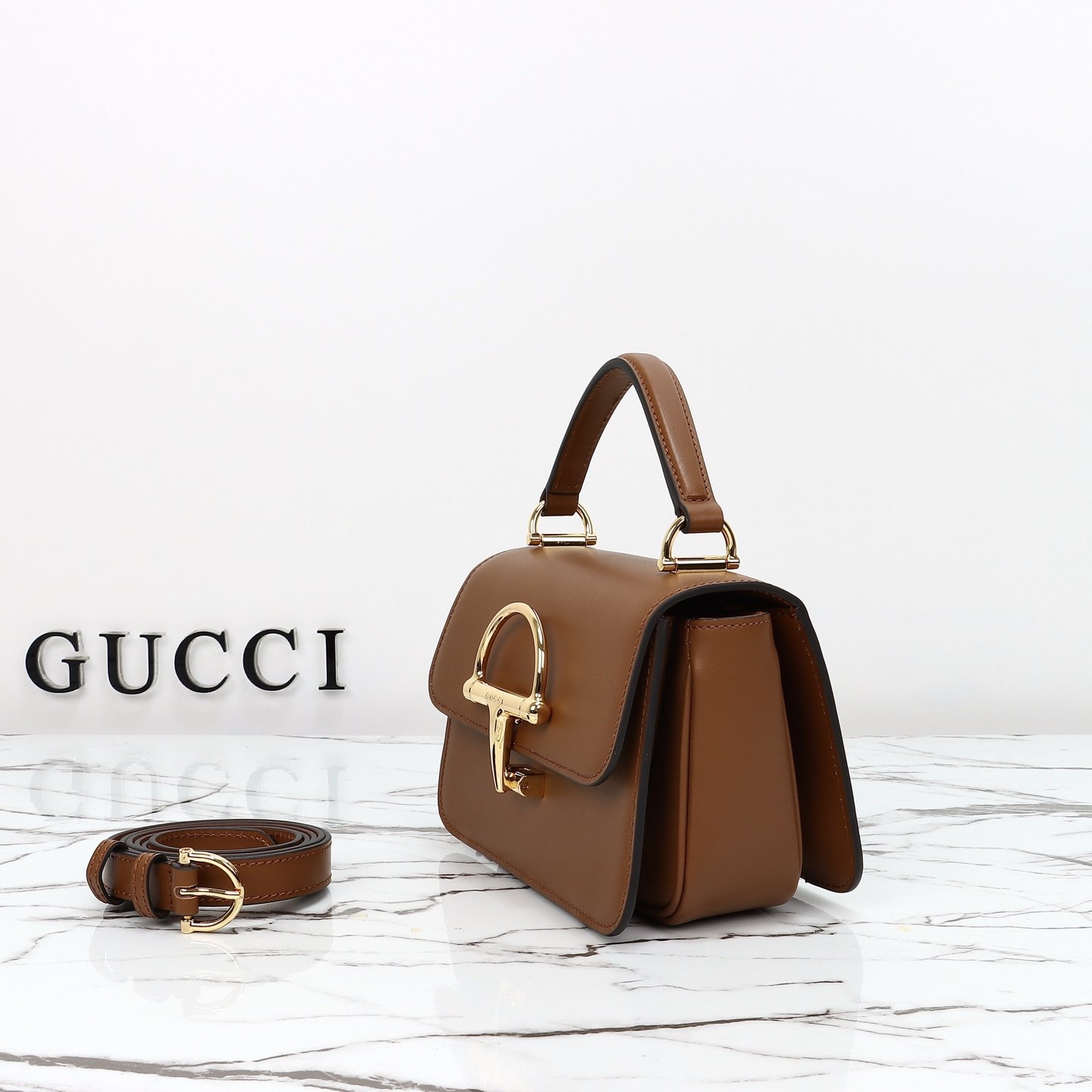 Gucci Siena Small Top-Handle Bag — 855536