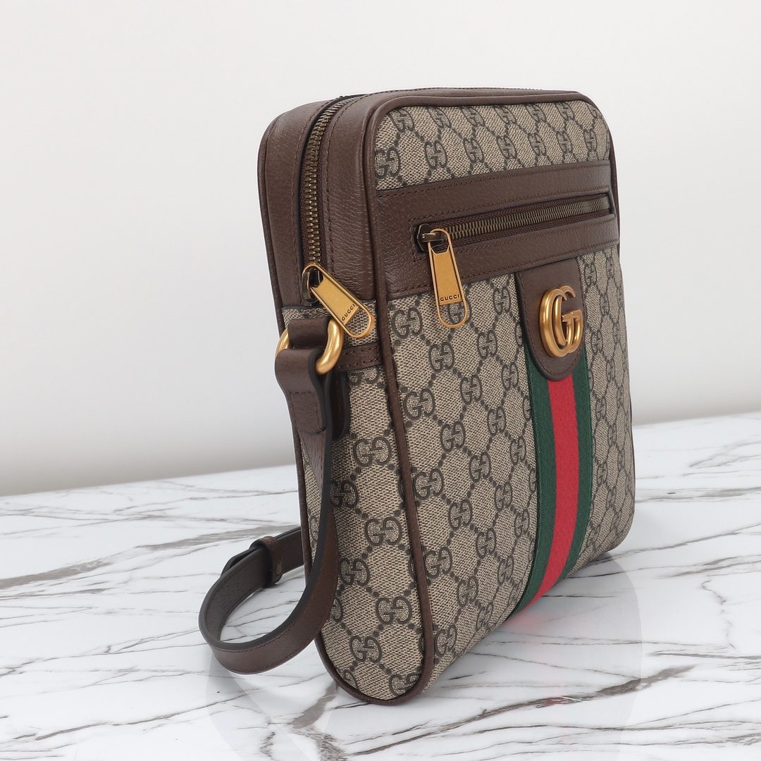 Gucci GG-Patterned Crossbody Bag — 547926