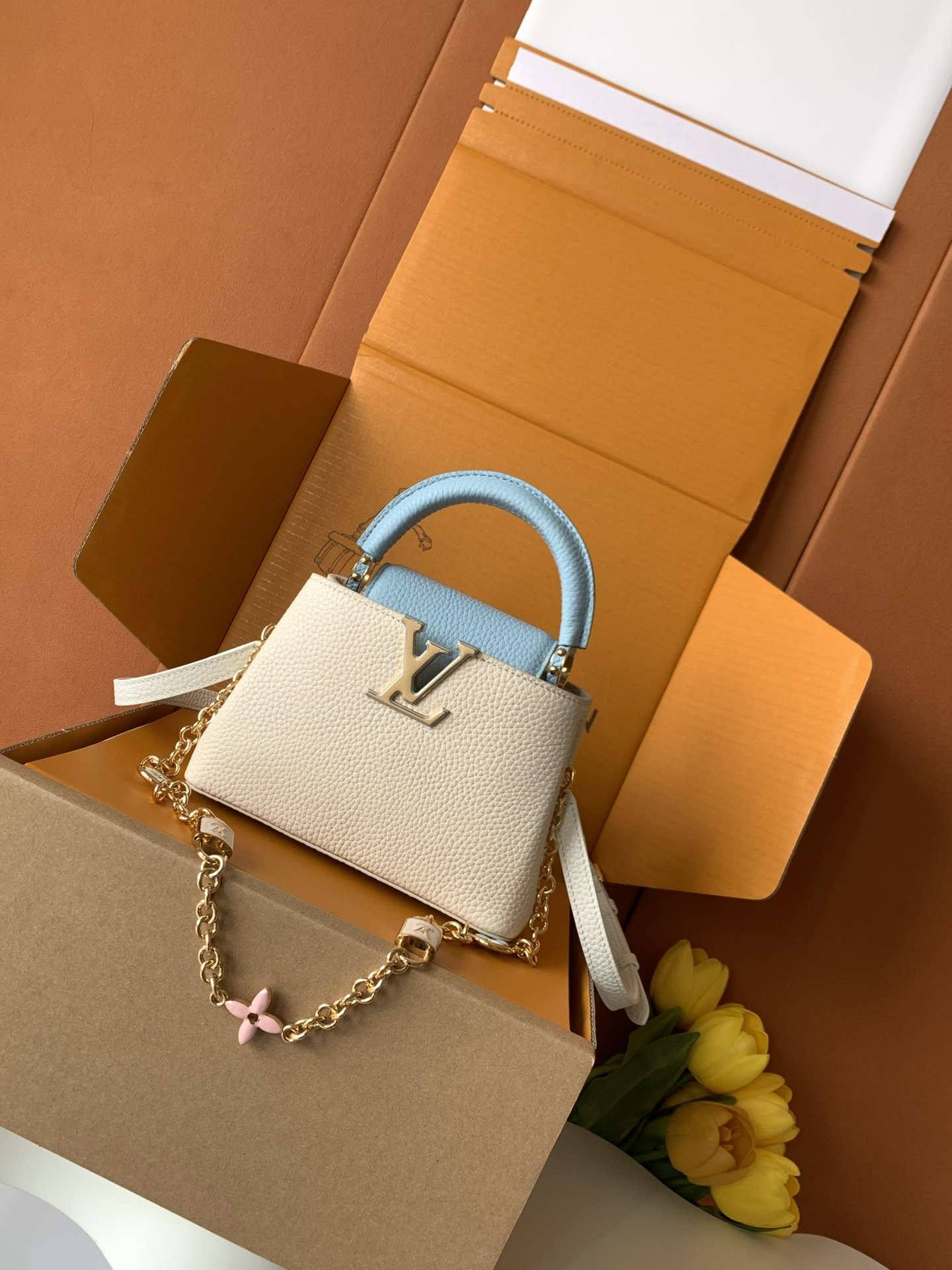 Louis Vuitton Capucines Mini Top-Handle Bag — M23953