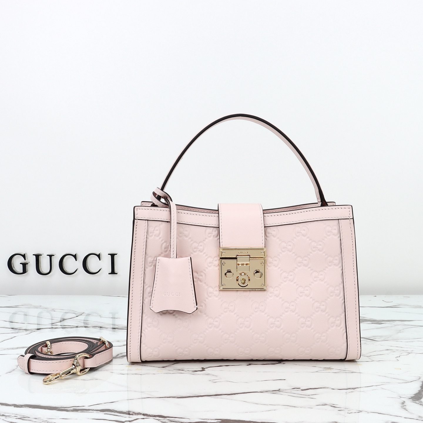 Gucci Padlock Medium Top-Handle Bag — 838992, Product 25471