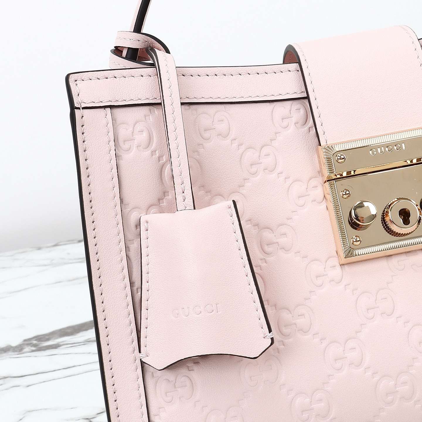 Gucci Padlock Medium Top-Handle Bag — 838992
